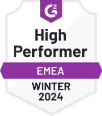 G2 High Performer EMEA Winter 2024
