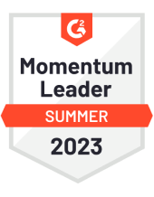 G2 Momentum Leader Summer 2023