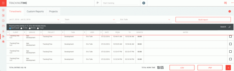 Edit & Delete time entries from your timesheet (1/4)
