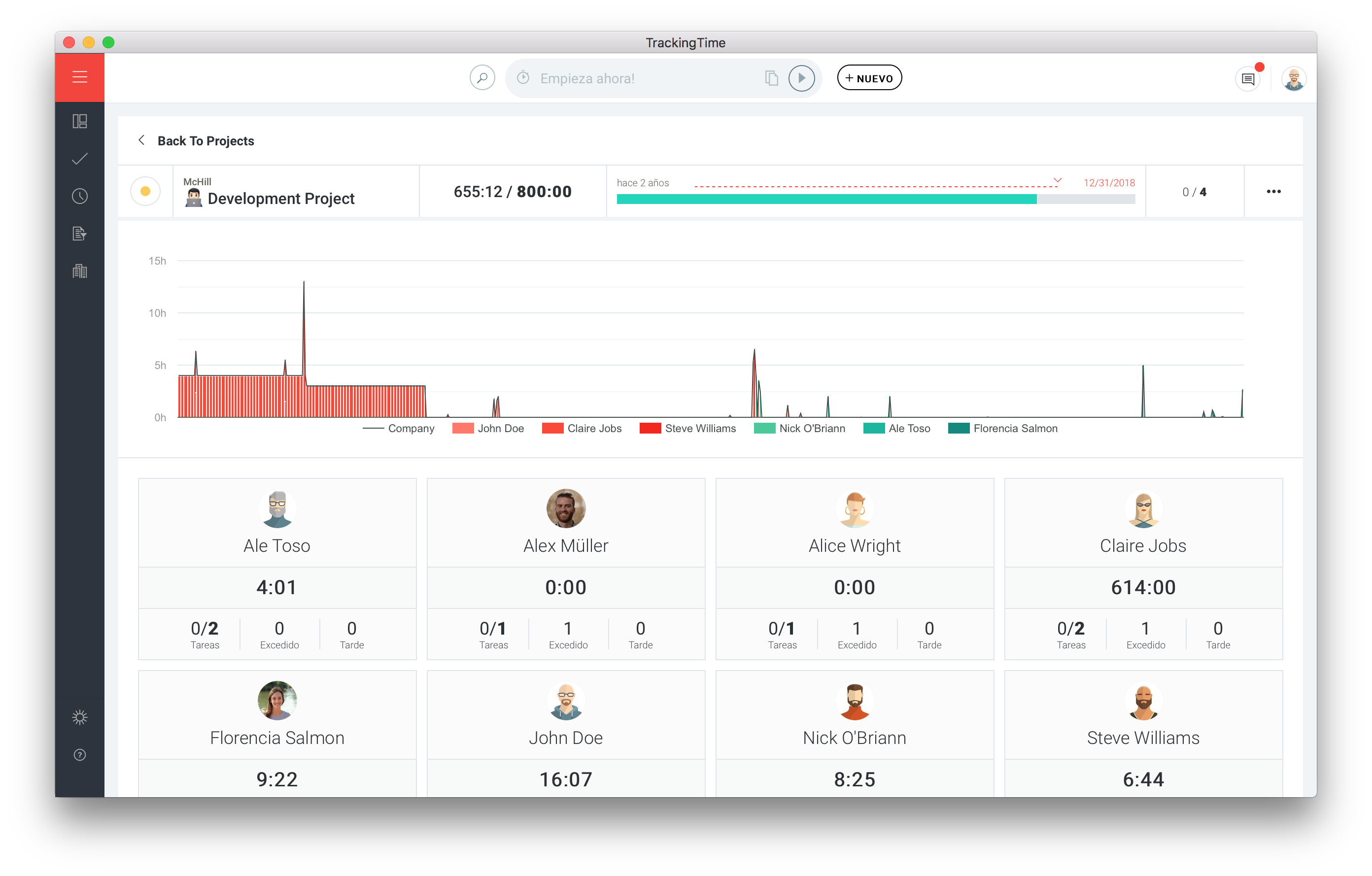 professional reports for project management