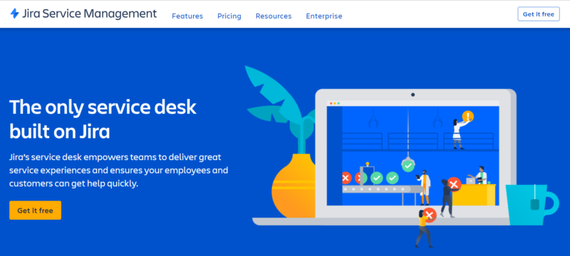 Jira service desk help desk software