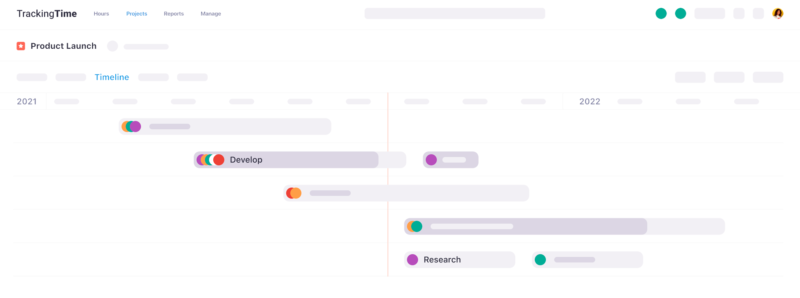 New Timeline View