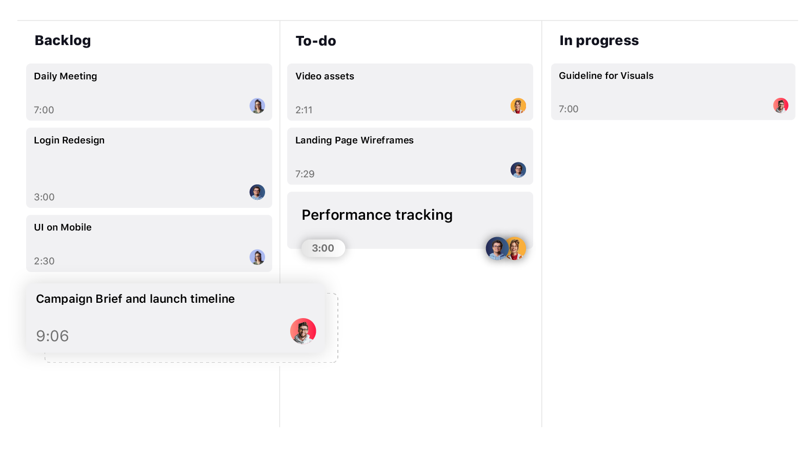 kanban board