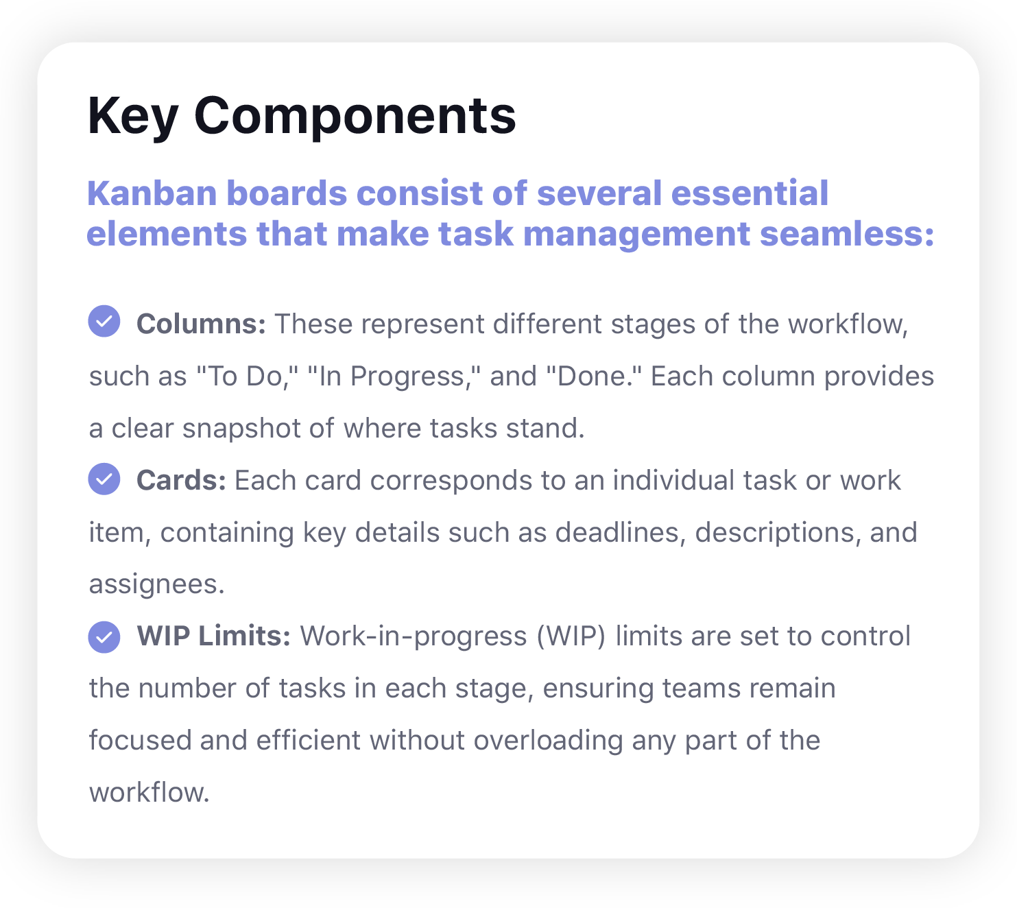 kanban board