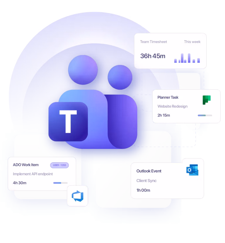Time Tracking for Microsoft Teams and Microsoft 365