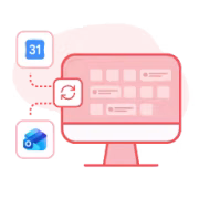 Google Calendar and Outlook meetings become time entries