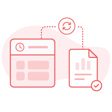 Timesheets update as hours are tracked, across every project and user