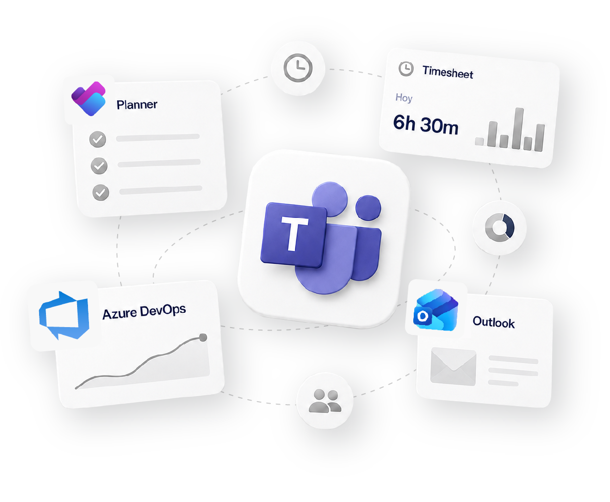 Microsoft 365 time tracking integration